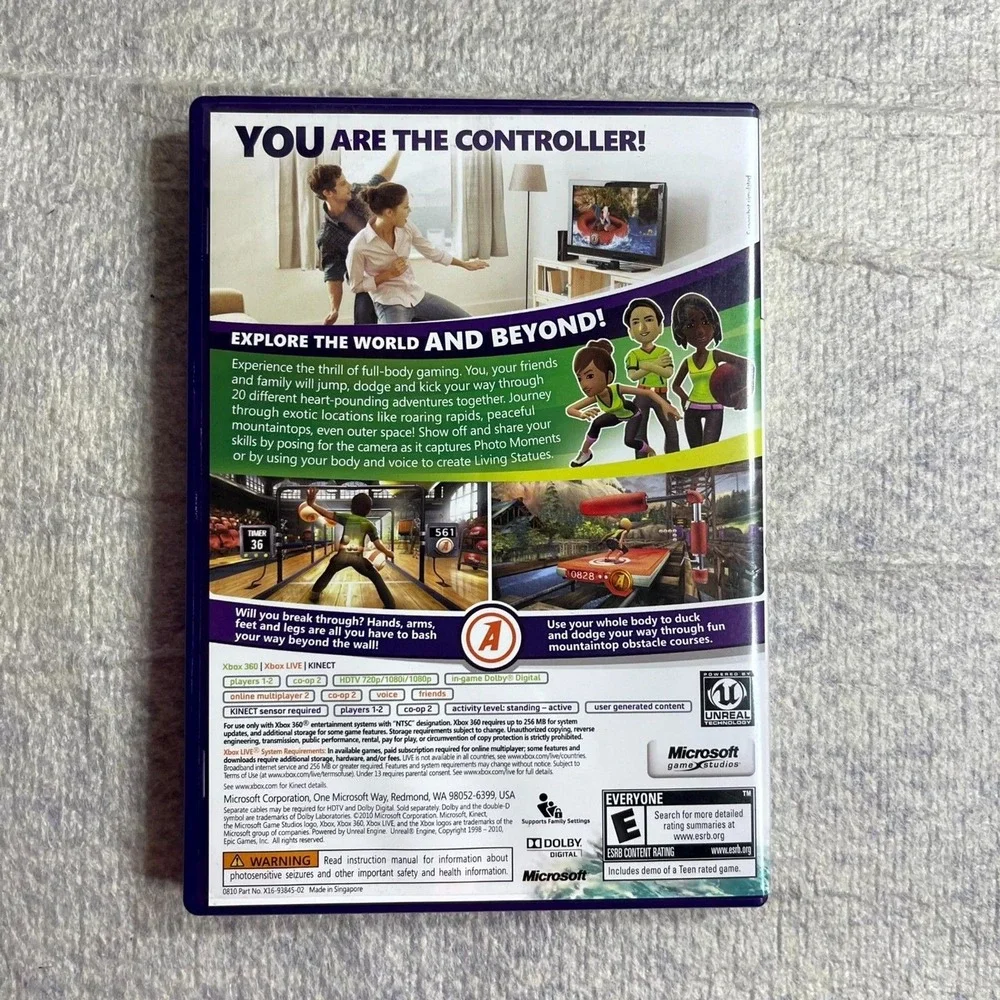 Kinect Adventures for‎ Xbox 360